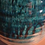 Stoneware ceramic vase with color gradient from the Accolay workshop