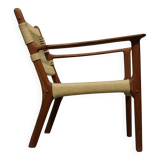 Fauteuil PJ112 par Ole Wanscher pour P. Jeppesen Mobelfabrik