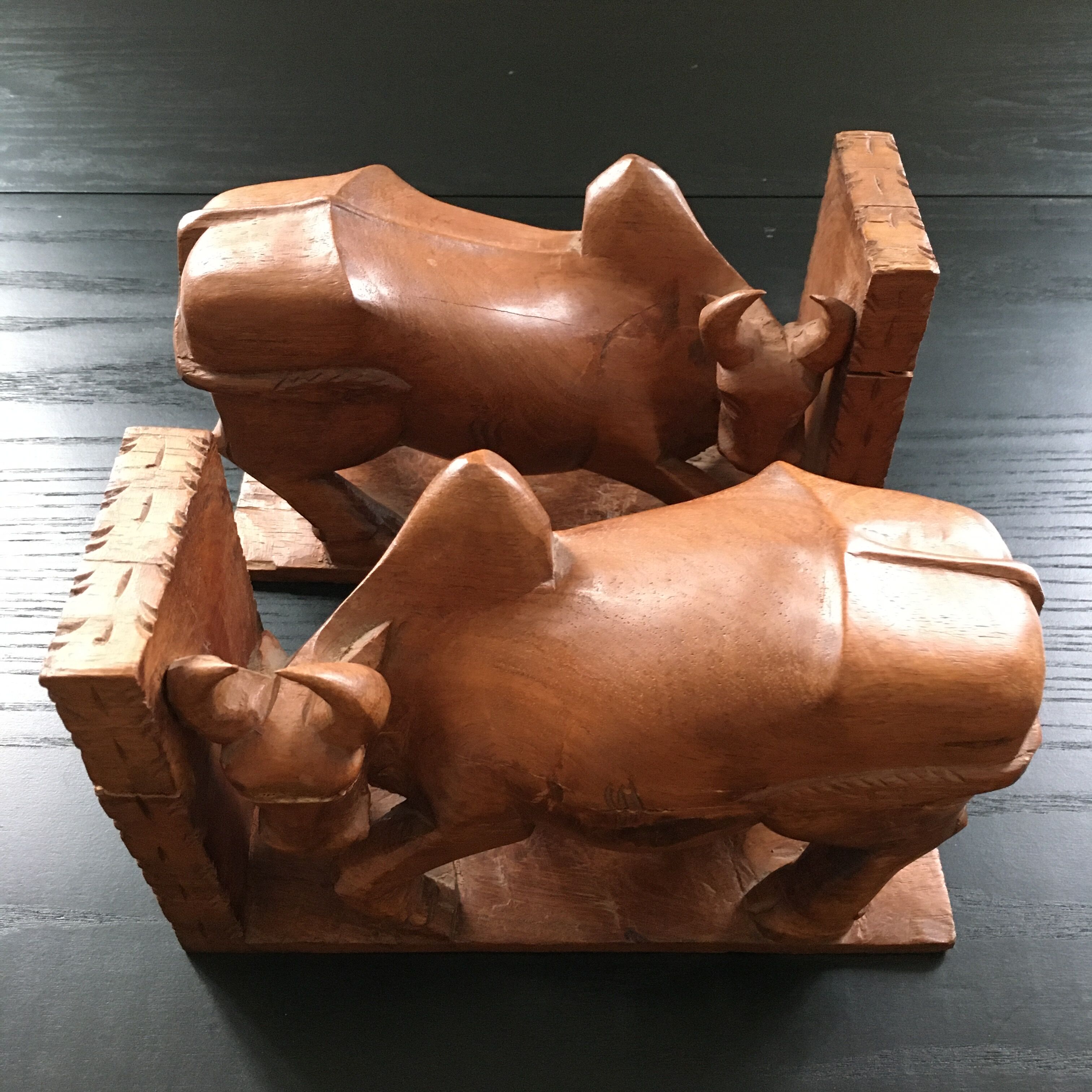 Pair of greenhouse buffalo books