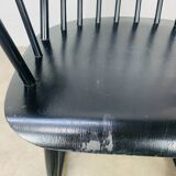 Scandinavian rocking chair in Tapiovaara style, 1960s