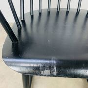 Rocking-chair scandinave style Tapiovaara, années 60