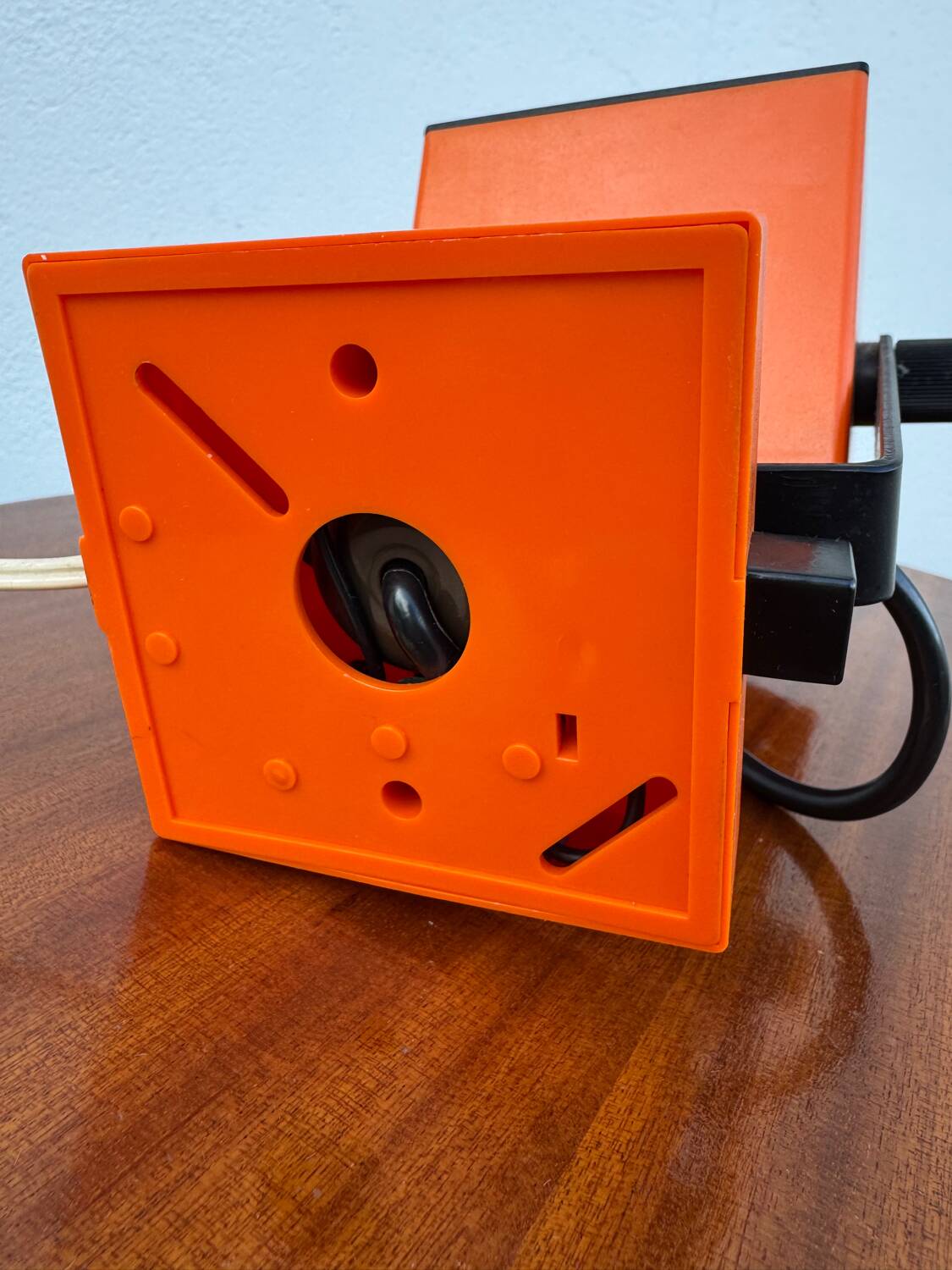 Philips orange wall lamp from the 1970s.