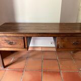 Solid oak desk