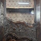 Normandy carved oak bonnetière