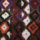 Vintage Turkish kilim, handwoven, 167x215 cm.