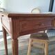 Extendable desk in solid wood in Louis XVI style