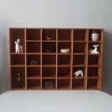 Vintage workshop shelf locker 28 boxes
