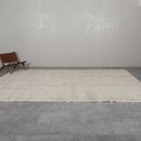 Moroccan ivory rug - Plain cream rug 150/250cm