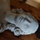Plaster bust of a woman