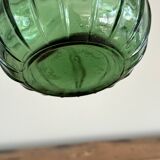 Vintage Empoli Glass Decanter with Stopper, Italy, 1960s