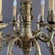 Bronze Chandelier Early 20th Century
