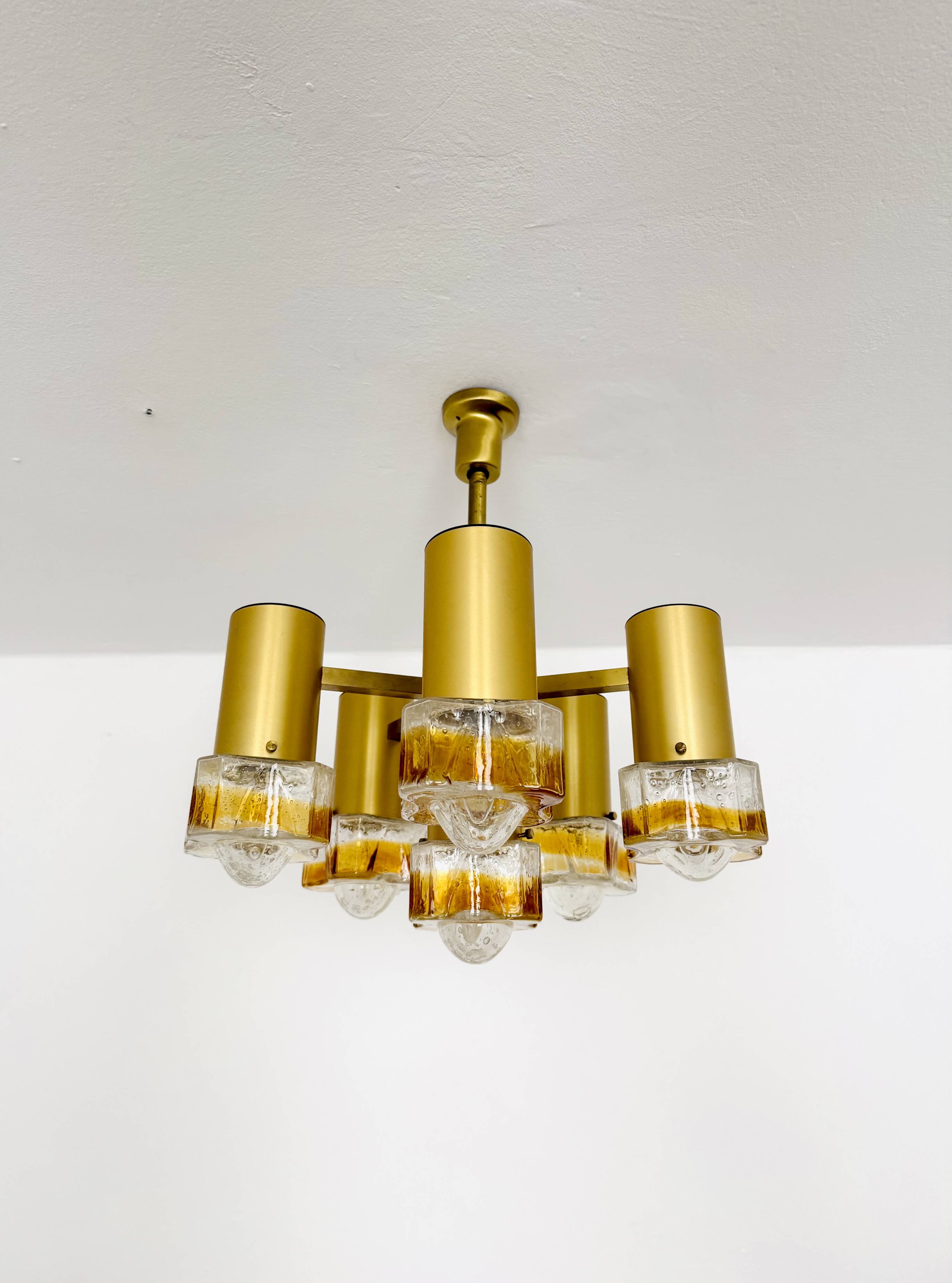 Italian Murano Glass Chandelier