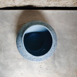 Speckled ceramic vase