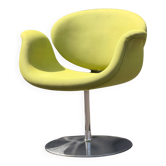 Little Tulip Armchair Pierre Paulin Artifort - Original Green Fabric