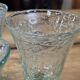 Set of 6 blown glass stemmed glasses - BIOT