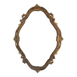 Rococo style gold frame