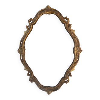 Rococo style gold frame