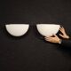 Pair of 70s wall lamps