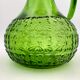 Vintage glass pitcher, chlorophyll green, Italy - 1960s-1970s.