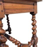 Louis XIII desk in walnut