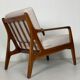 Danish midcentury easy chair by Arne Vodder 1960s