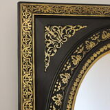 Napoleon III oval mirror - 55x45cm