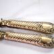 Rococo service cutlery in SILVER Minerve Armand Frenais 1900 Serving knife and fork
