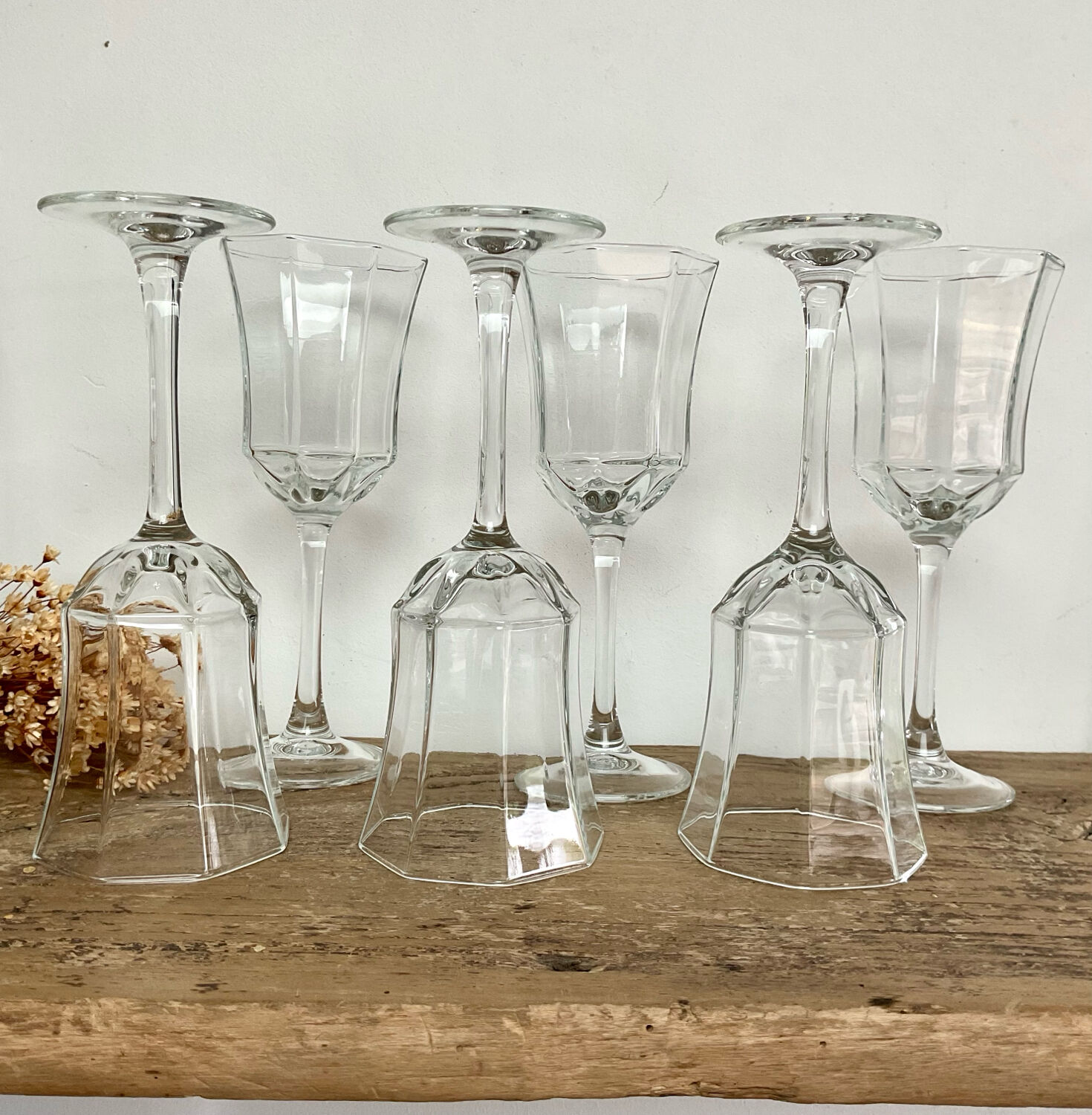 6 stemmed glasses "Octime" Luminarc