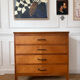 Commode en chêne années 50/60 vintage 