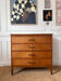 Commode en chêne années 50/60 vintage 
