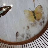 Plat de service papillon
