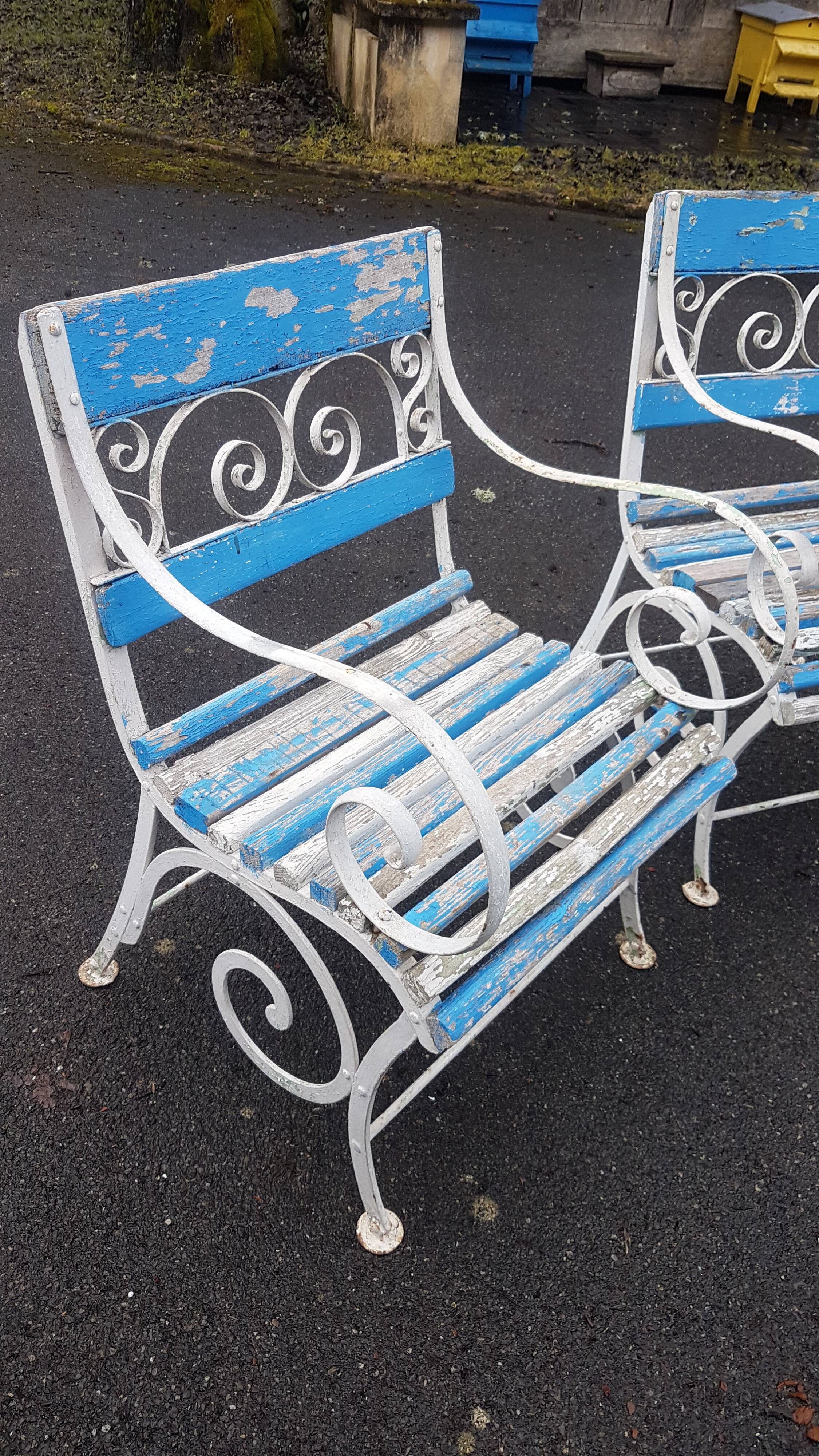 Garden armchairs 1920