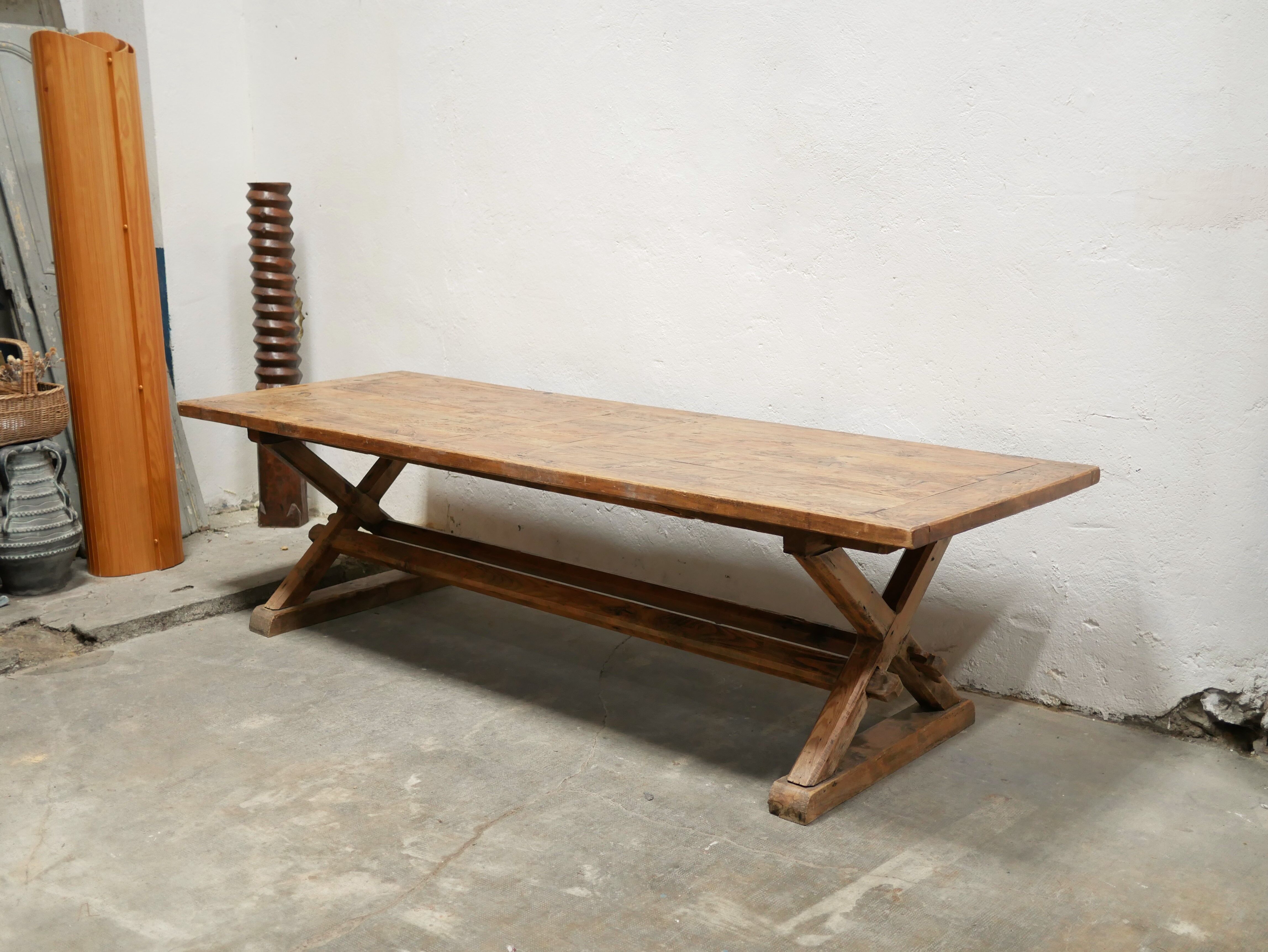 Vintage farm dining table