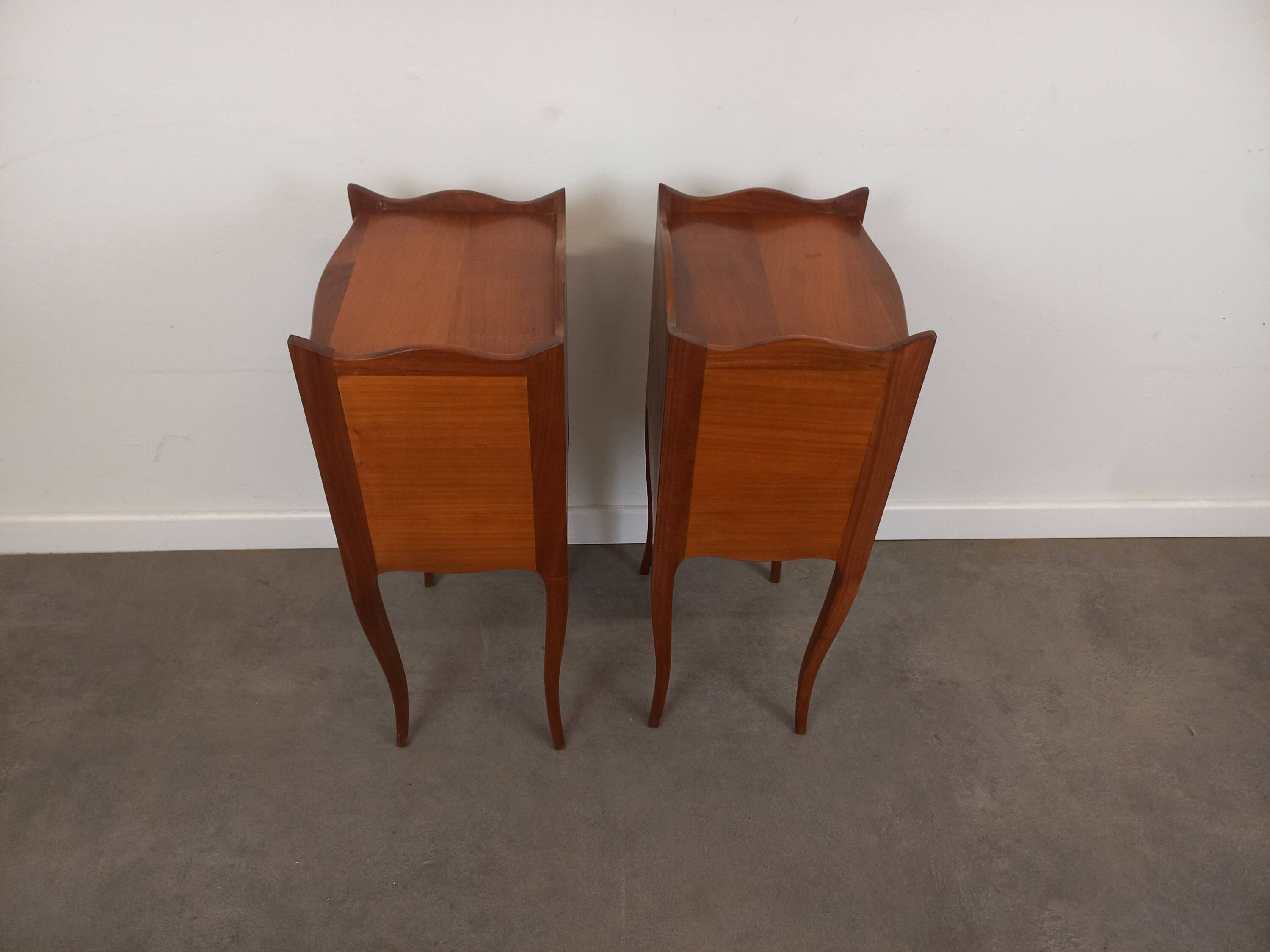 Pair of Louis XV style bedside tables