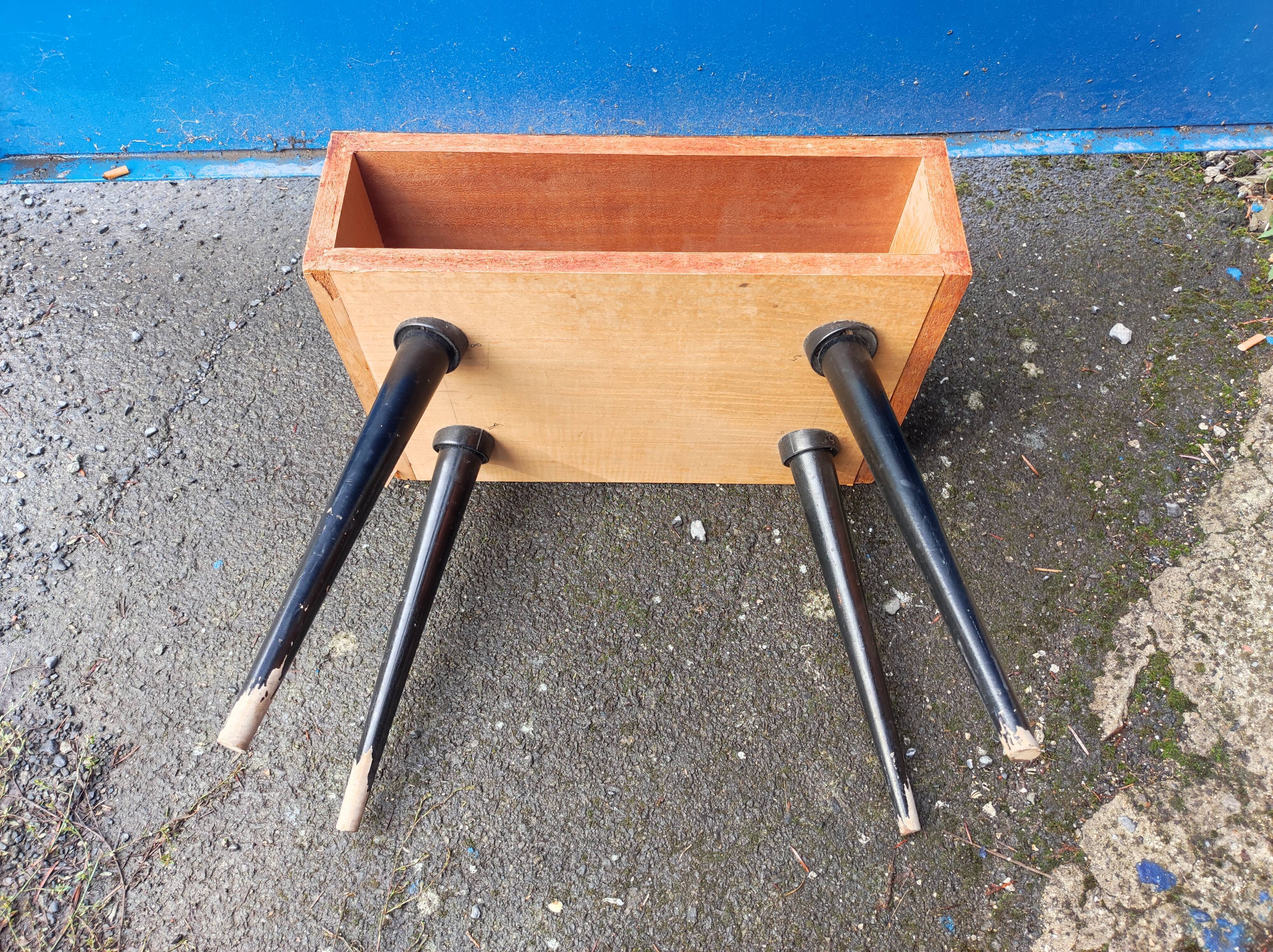 Scandinavian design compass side table