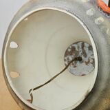 Lamp foot "fat lava" in ceramics