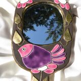 Mithé Espelt Mirror – Glazed Earthenware