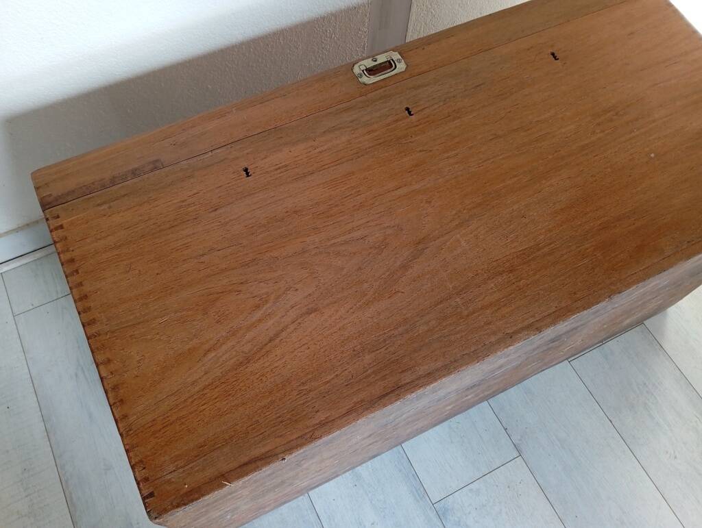 Malle marine en camphrier, XIXème