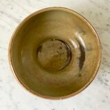 Ceramic bowl / glazed pottery signed 60s-70s