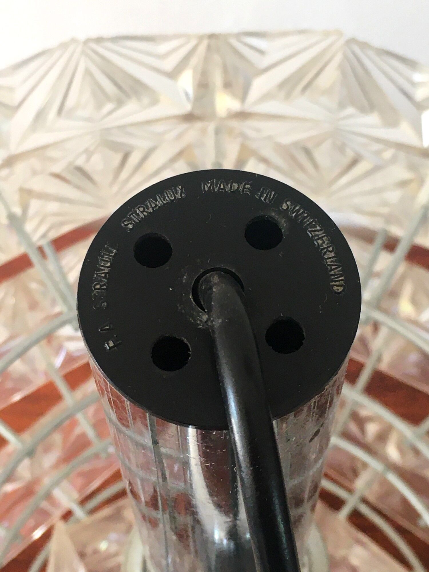 Vintage suspension lamp 60s