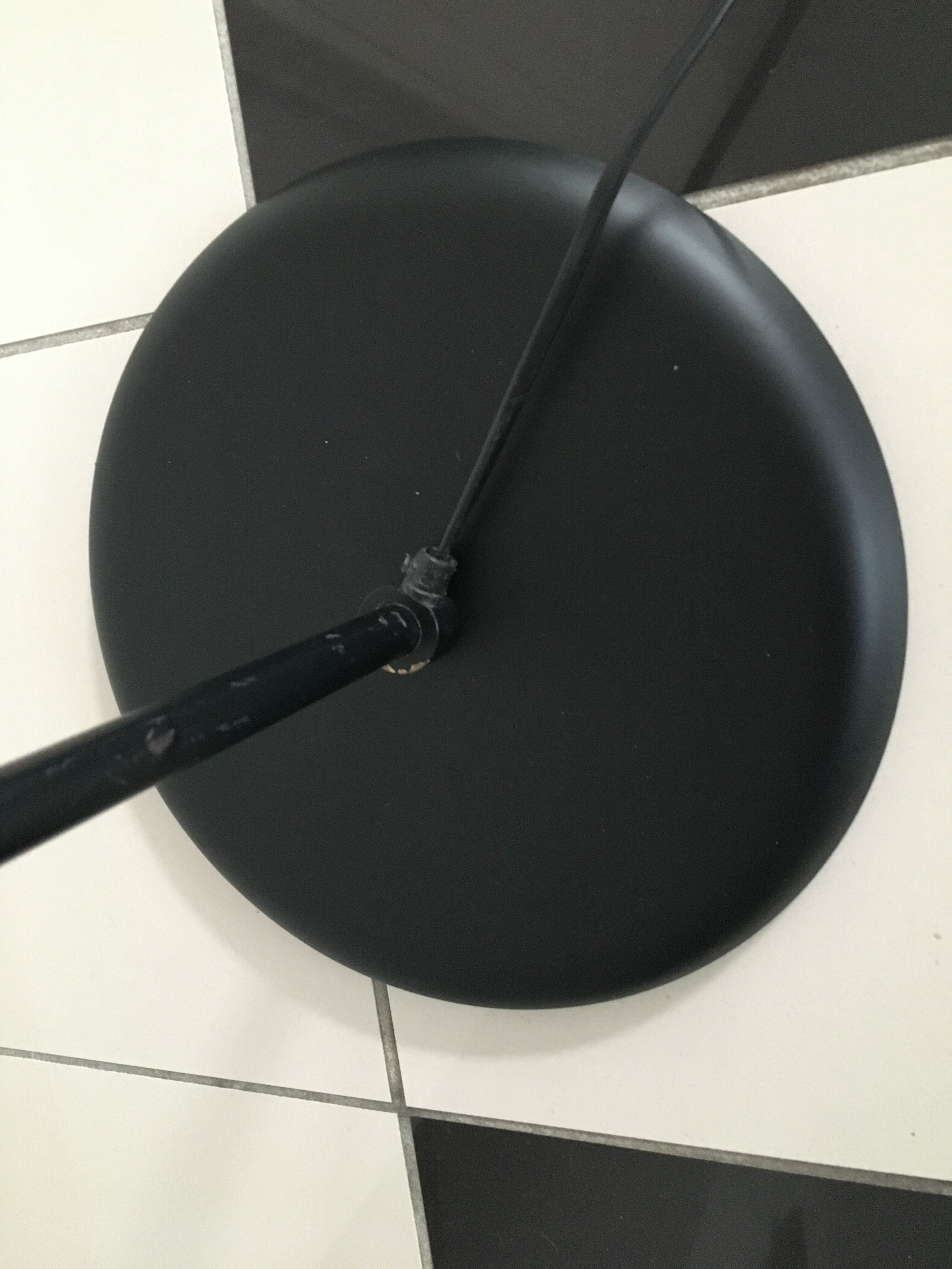 Vintage black lamp floor