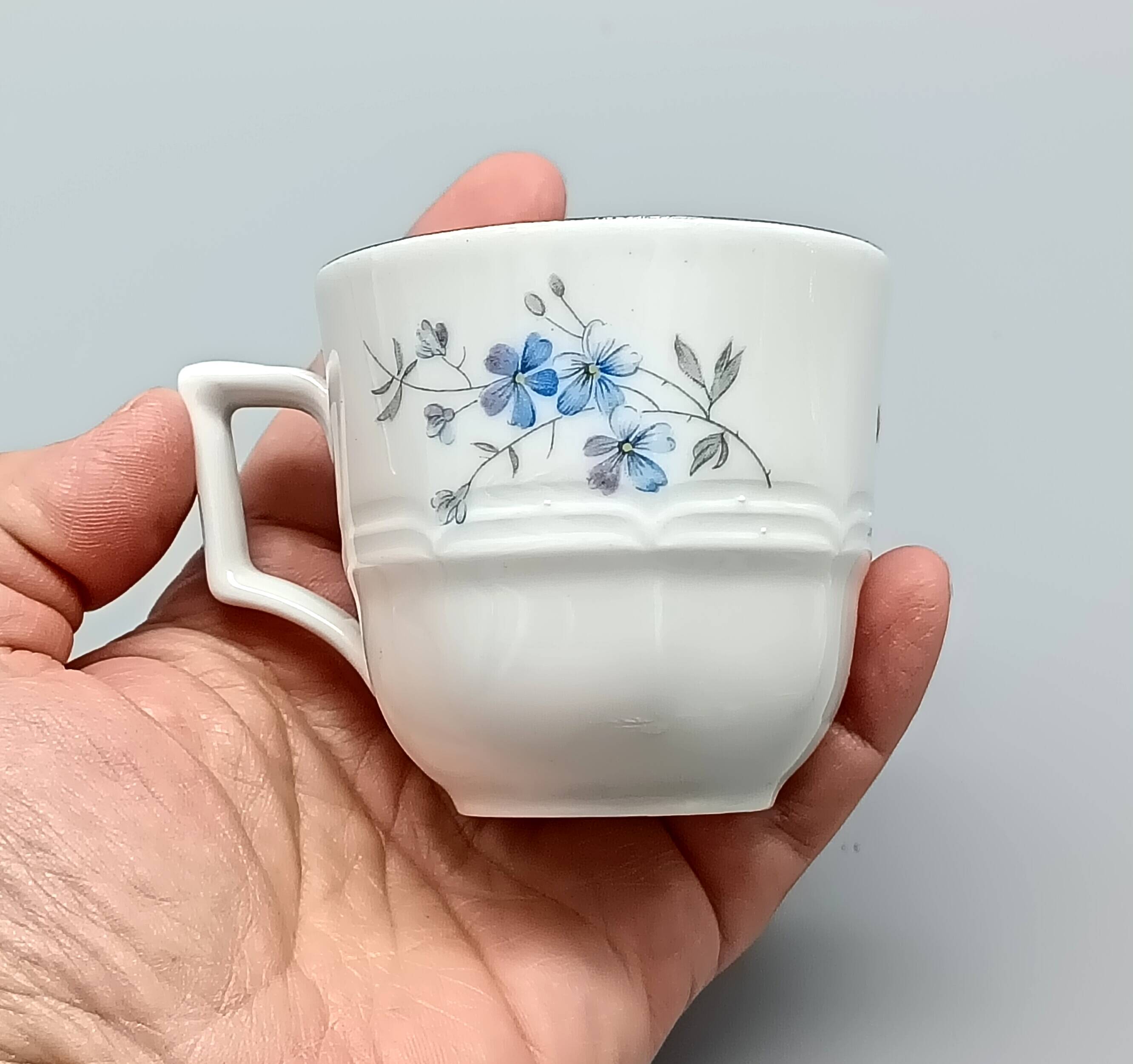 White porcelain coffee service Bareuther Waldassen Bavaria Germany