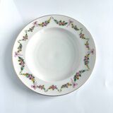Pair of soup plates by EPIAG | ribbons/bows and garlands