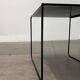 Postmodern perforated metal nesting side table from Ikea, 1980s.