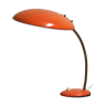 Lampe de Table midcentury orange par Philips, années 1960