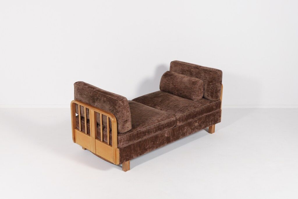 Mid-century Italian modern day bed, 1950