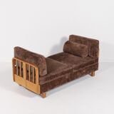 Mid-century Italian modern day bed, 1950