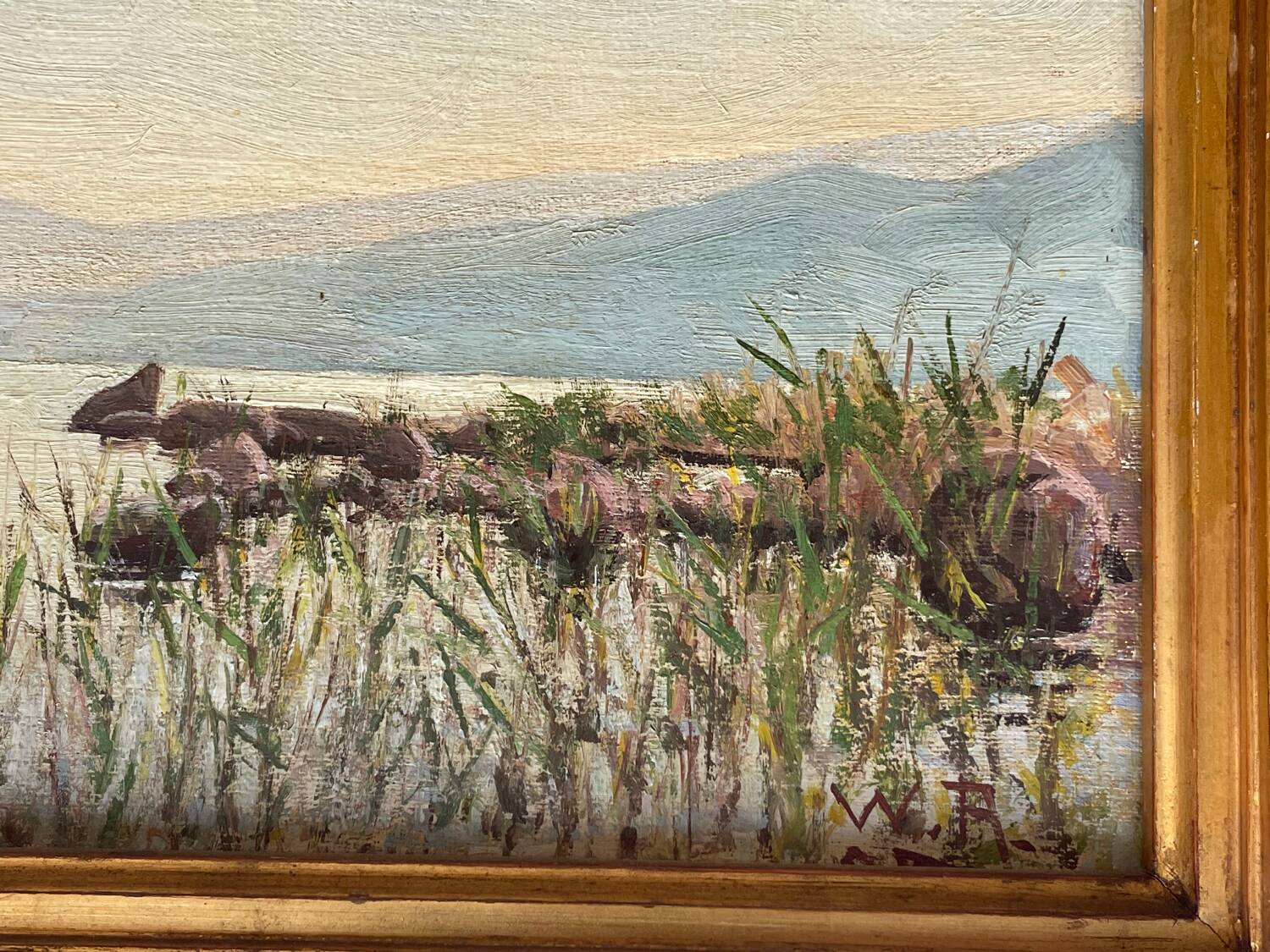Oil painting by William Rothlisberger 1933