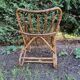 Paire de sieges en rotin annee 1950