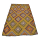 Small Oushak Vintage Kilim Rug sku 1985
